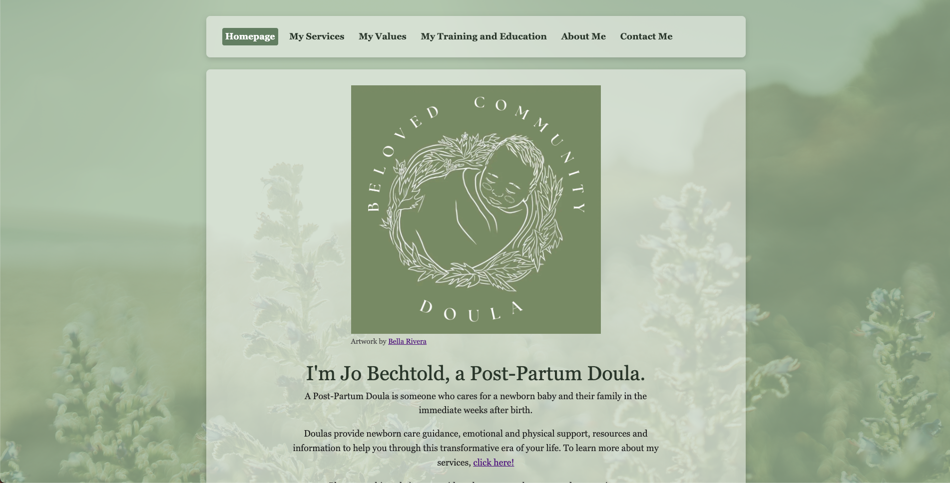 Beloved Community Doula